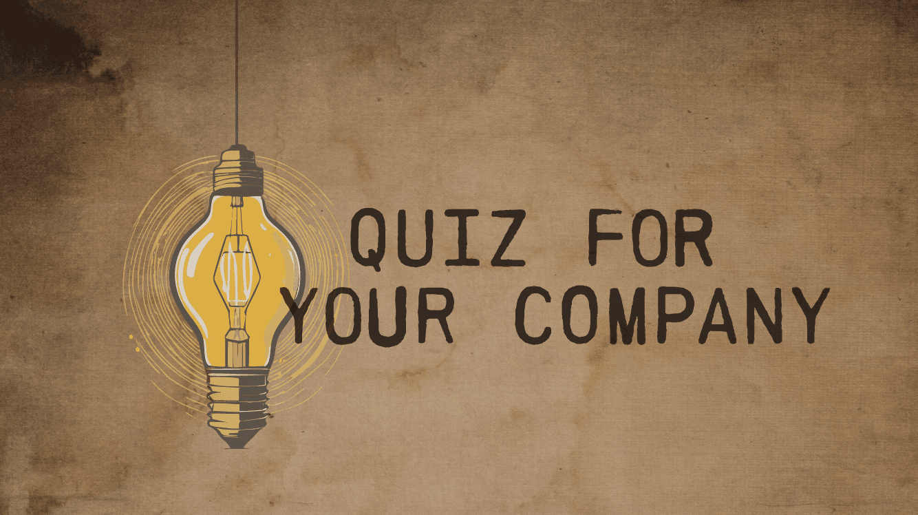 Quiz firmowy URB Games - grafika promowa