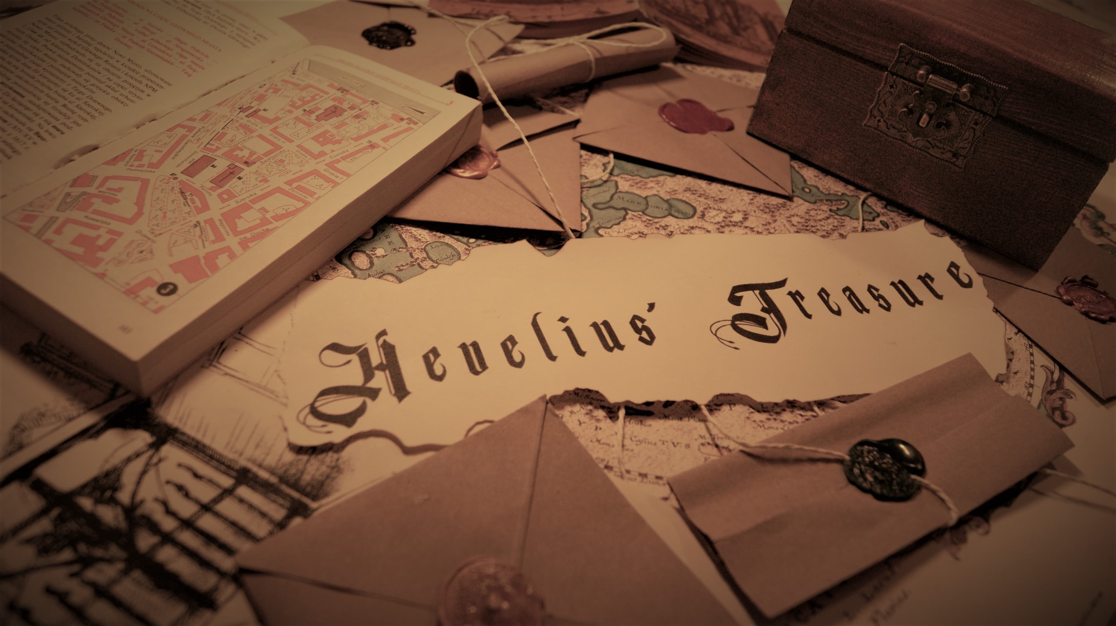 Skarb Heweliusza - gra miejska w Gdańsku z mapą i tabletem