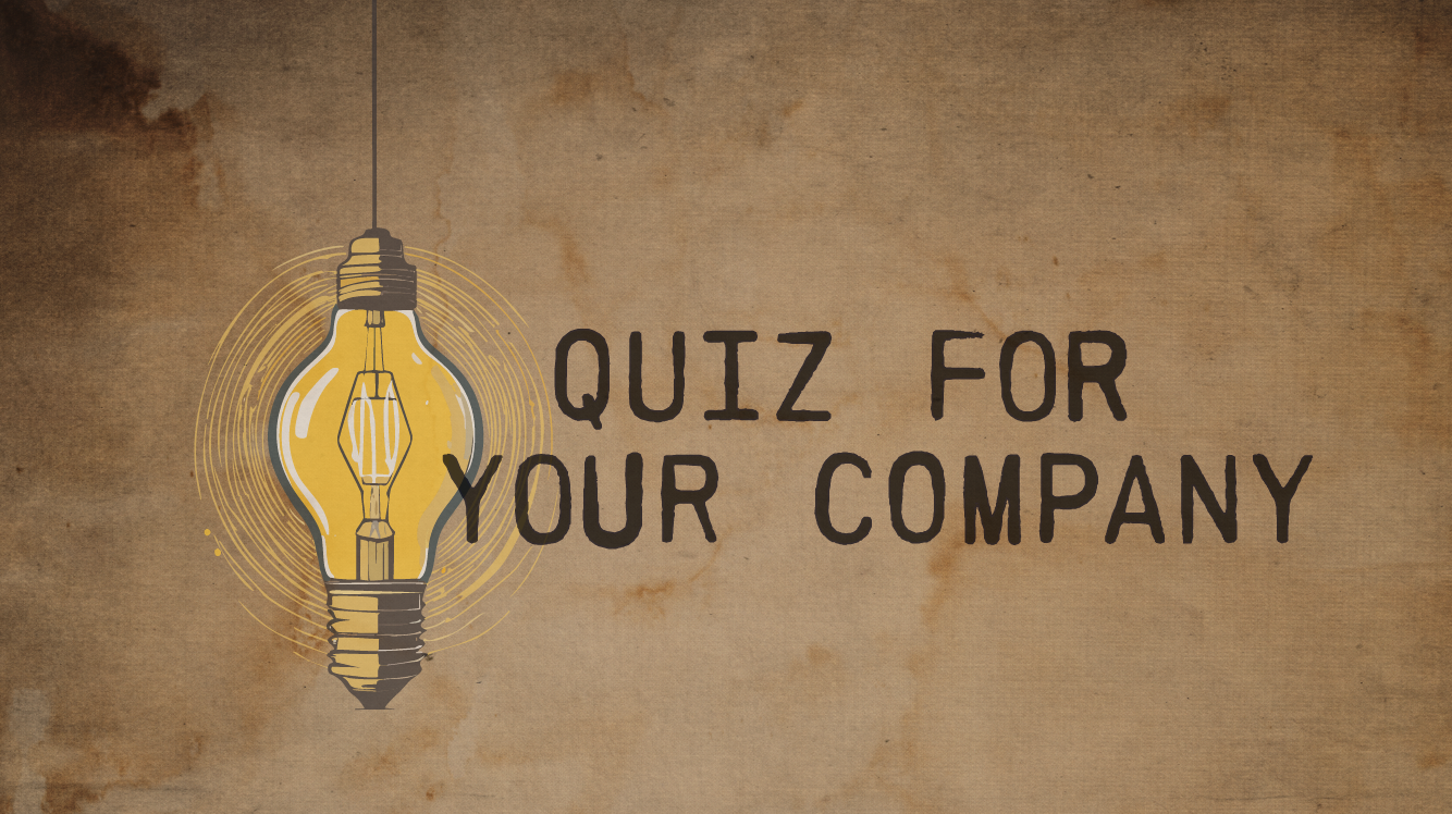 Quiz for your company